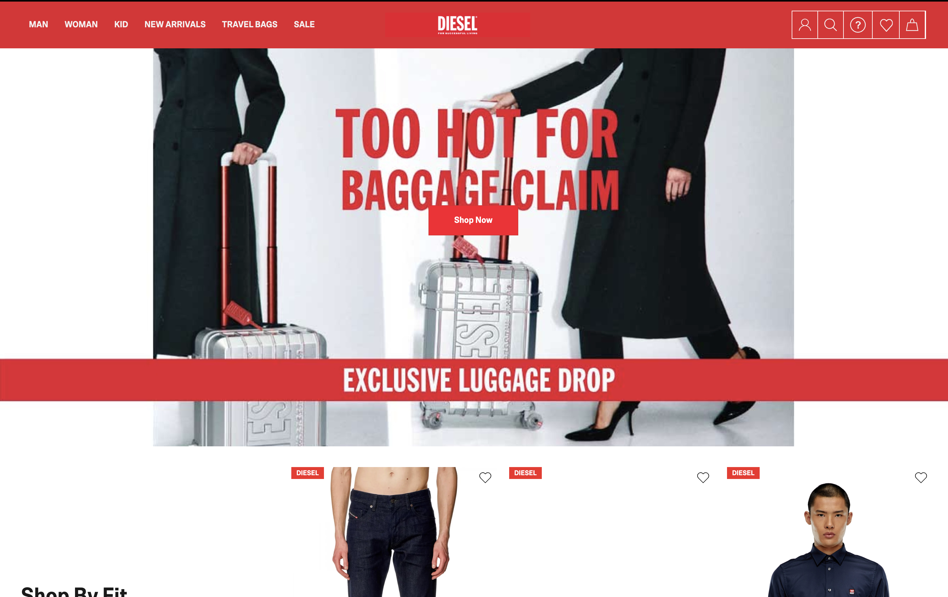 Diesel storefront