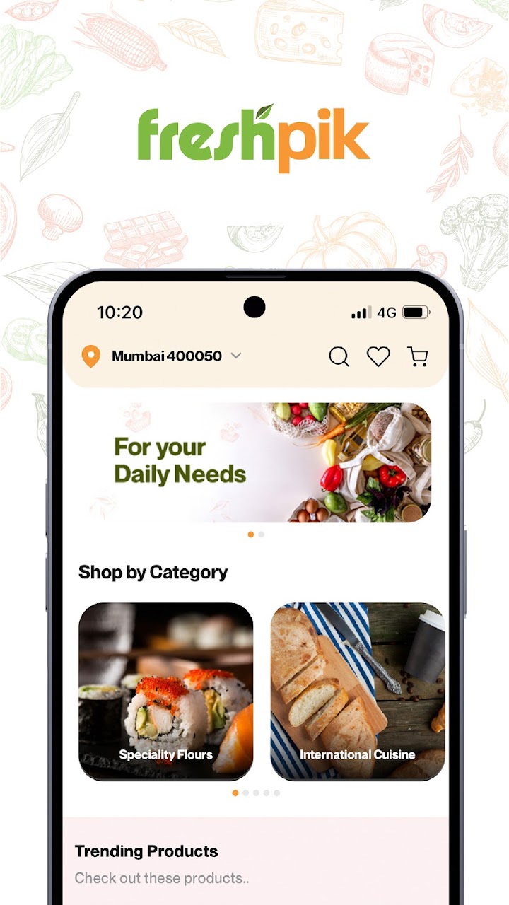 Freshpik app