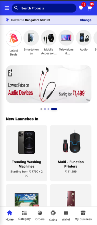 Jiomart Digital ASP, B2B, StoreSell, COFO app