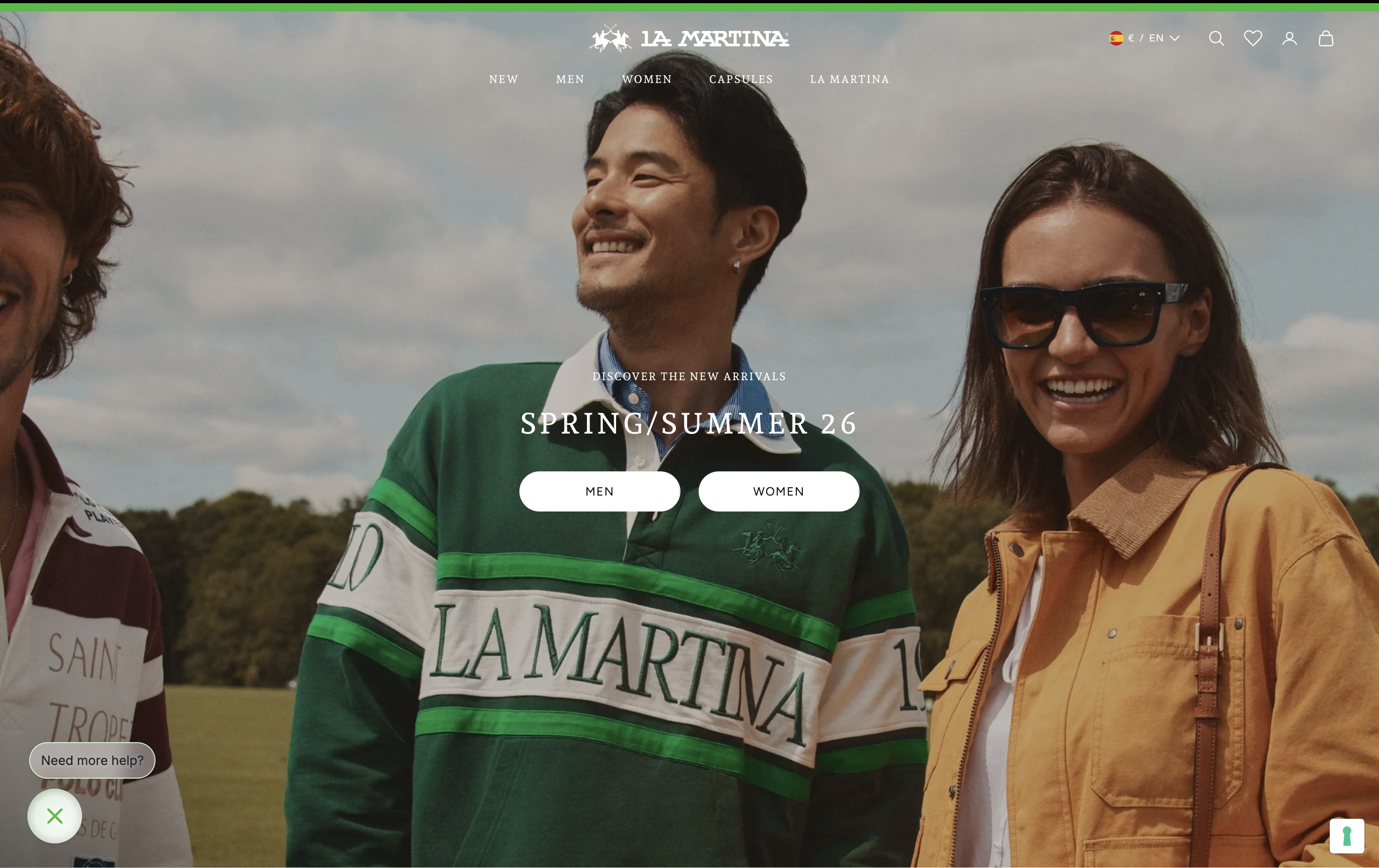 La Martina storefront