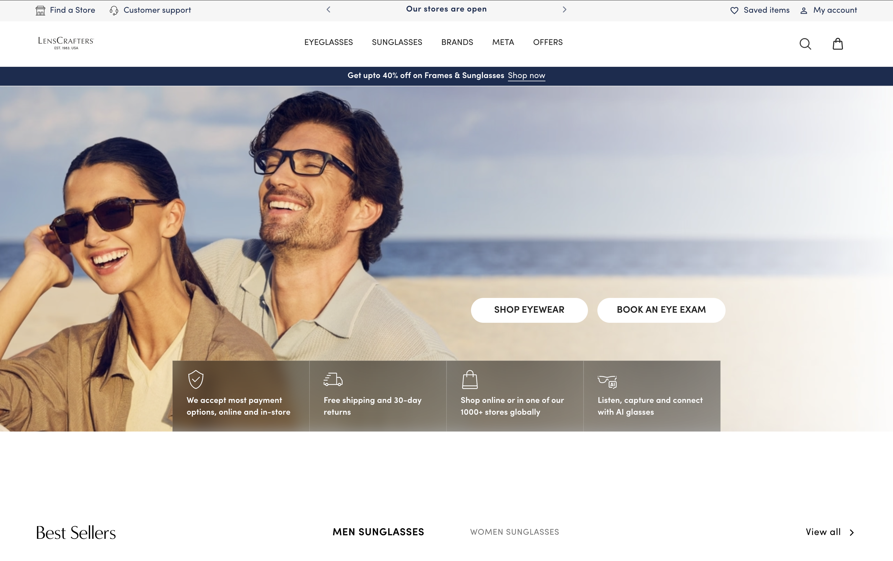 LensCrafters storefront