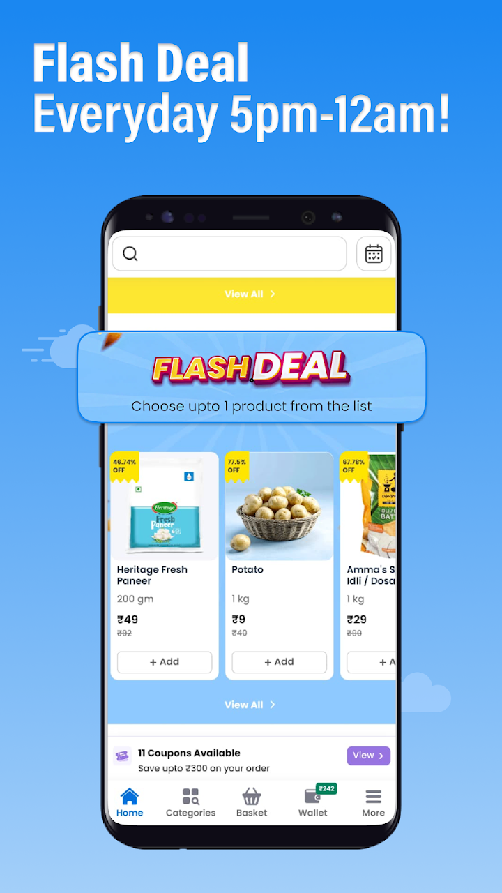 Milkbasket app