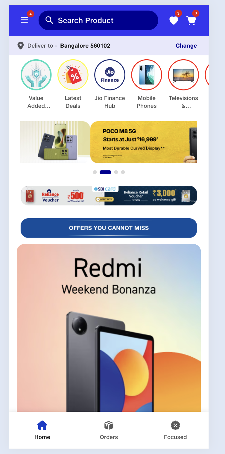 Reliance Digital app