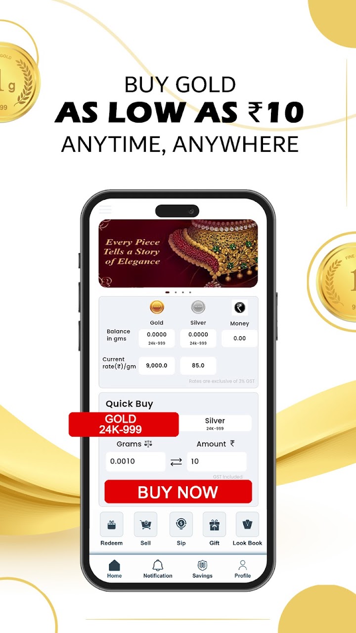 Reliance Jewels app