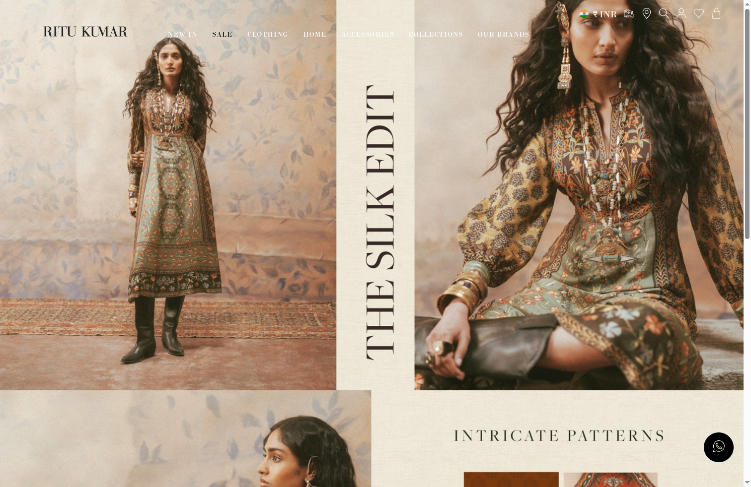 Ritu Kumar storefront