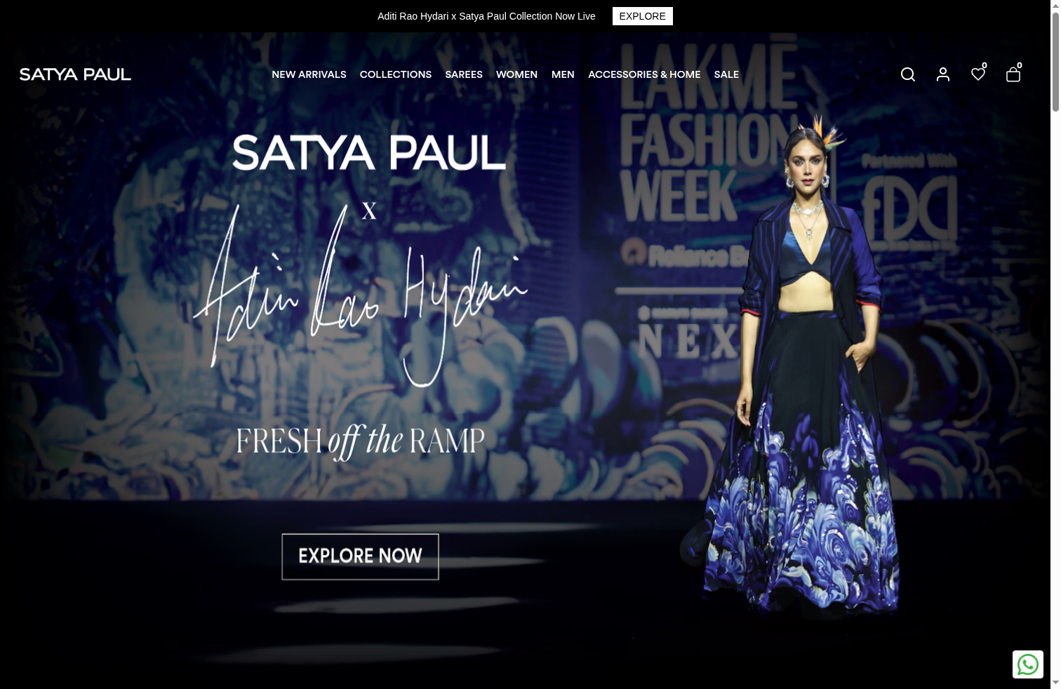 Satya Paul storefront