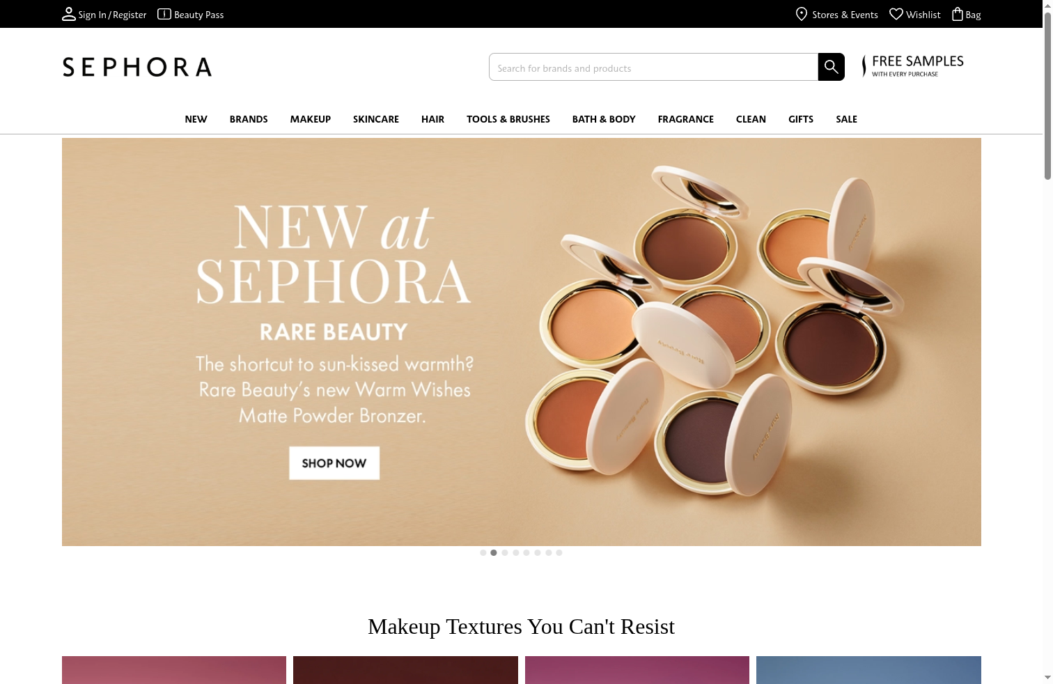 Sephora storefront
