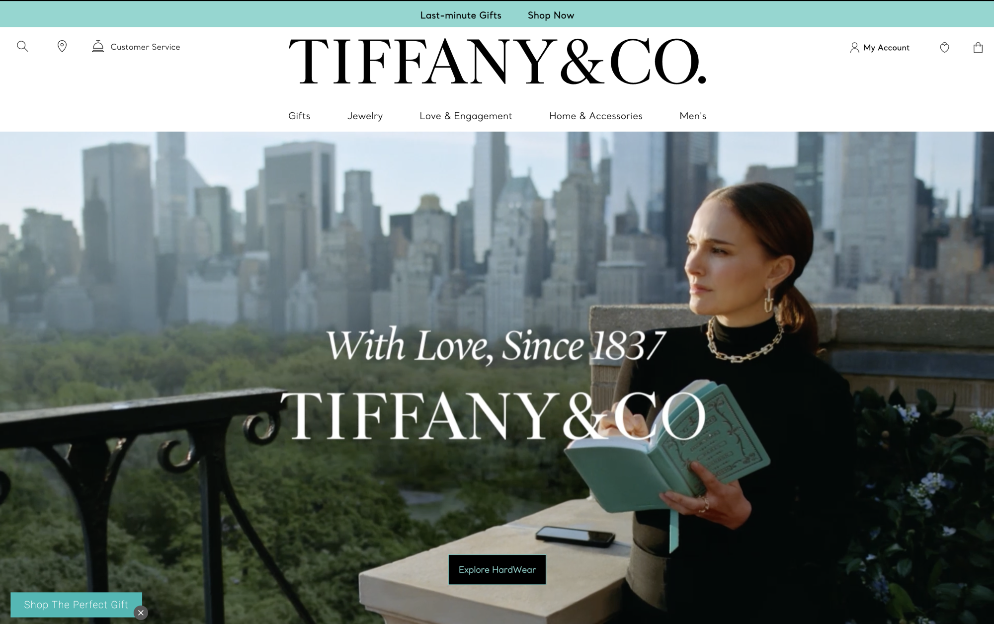Tiffany storefront